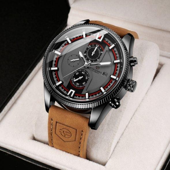 Чоловічий наручний годинник Forsining Tennesy, фото 1