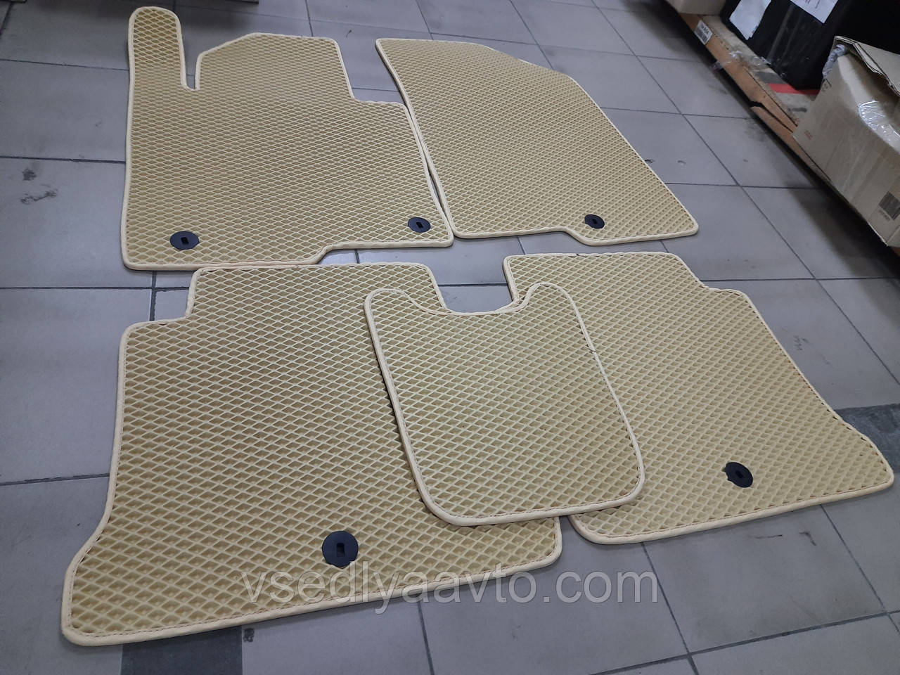 Коврики в салон Hyundai Sonata с 2016 г. (EVA)(USA), фото 1