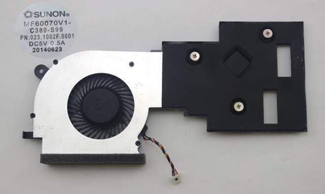 Кулер з радіатором Acer Aspire ES1-512, ES1-531 2508, 2519 (система охолодження) (MF60070V1-C380-S99) б/в