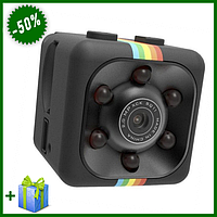 Мини-камера SQ SQ11 1080P, универсальная мини камера на аккумуляторе с ночным виденьем и записью звука