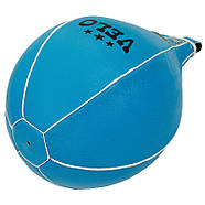 Груша 30x20 см синій боксерська пневматична VELO, фото 7