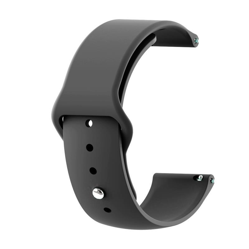 Силіконовий ремінець BeCover для Samsung Galaxy Watch 46mm/Watch 3 45mm/Gear S3 Classic/Gear S3 Frontier Black