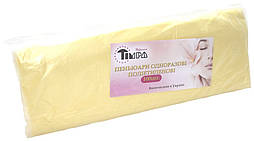 Пенюари одноразові Timpa жовті 100 шт