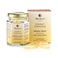 Маточное Молочко Жидкое 4500 мг 30 кап BeeAlive Royal Jelly Energy Formula США Доставка из ЕС