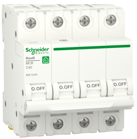 Автоматичний вимикач R9F12440 4P 40A C Resi9 Schneider Electric