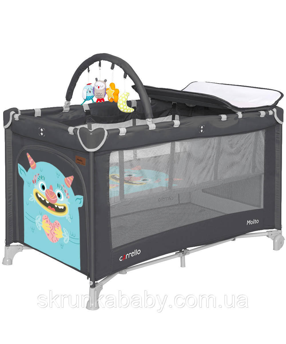 Манеж CARRELLO Molto CRL-11604 Magnet Grey, фото 1