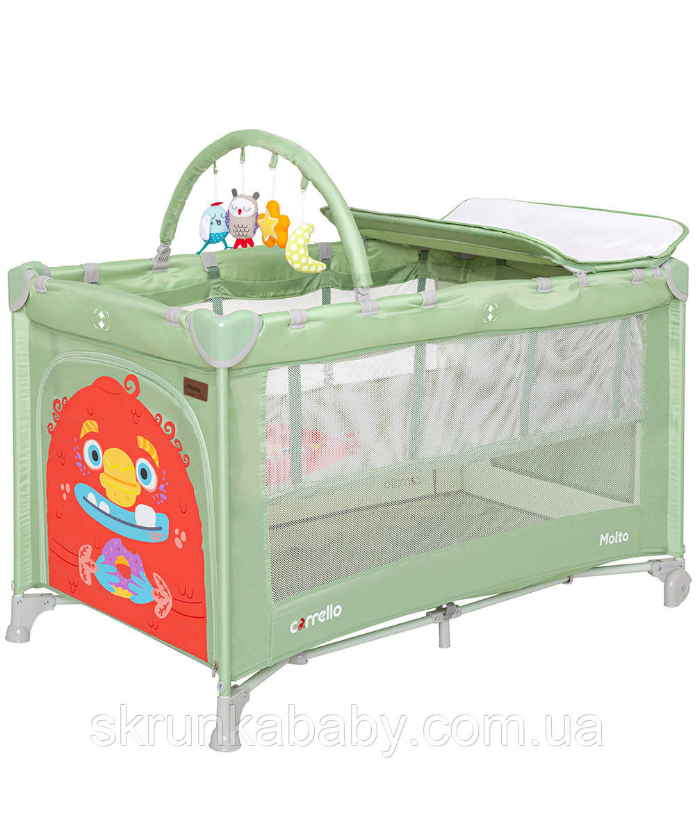 Манеж CARRELLO Molto CRL-11604 Cameo Green