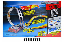 Трек інерційний Hot Wheels 5773, хот вилс, петля, батарейки аналог