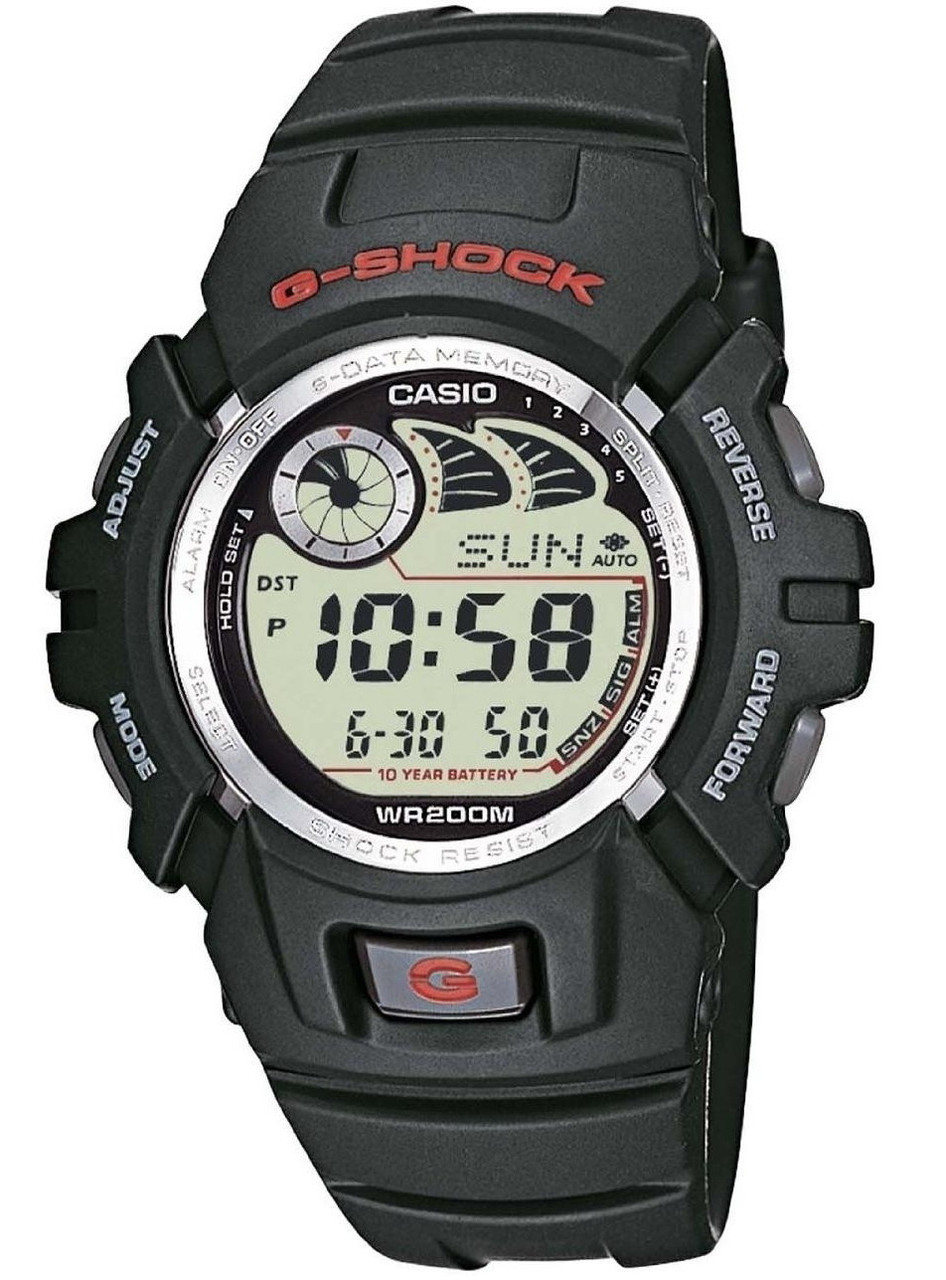 Кварцові годинники наручні чоловічі Casio G-Shock G-2900F-1VER з полімерним ремінцем