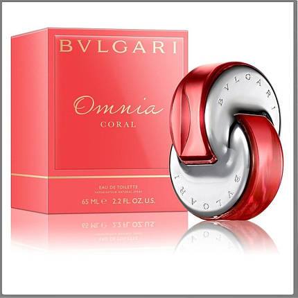 Bvlgari Omnia Coral туалетна вода 65 ml. (Булгарі Омния Корал), фото 1