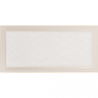 Камінна решітка Решітка кремова 22x45 Kratki