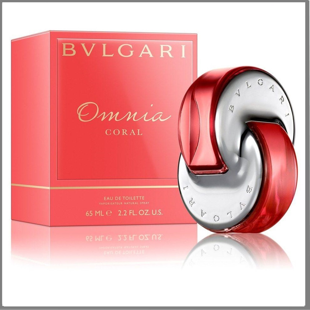 Bvlgari Omnia Coral туалетна вода 65 ml. (Булгарі Омния Корал), фото 1