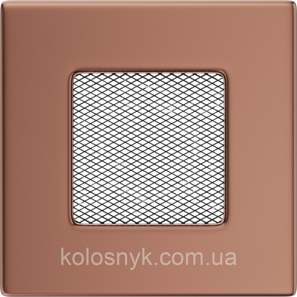 Камінна решітка Решітка мідь гальванічна 11x11 Kratki