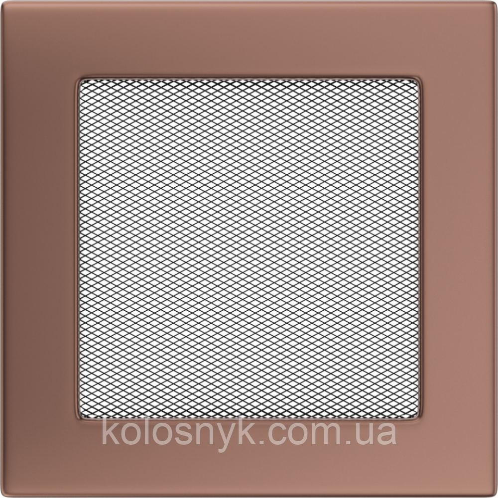 Камінна решітка Решітка мідь гальванічна 17x17 Kratki
