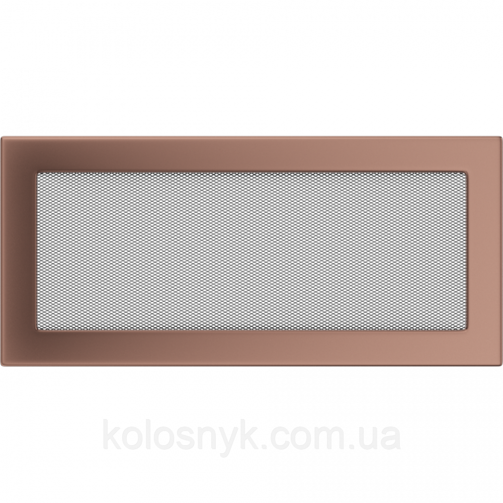 Камінна решітка Решітка мідь гальванічна 17x37 Kratki