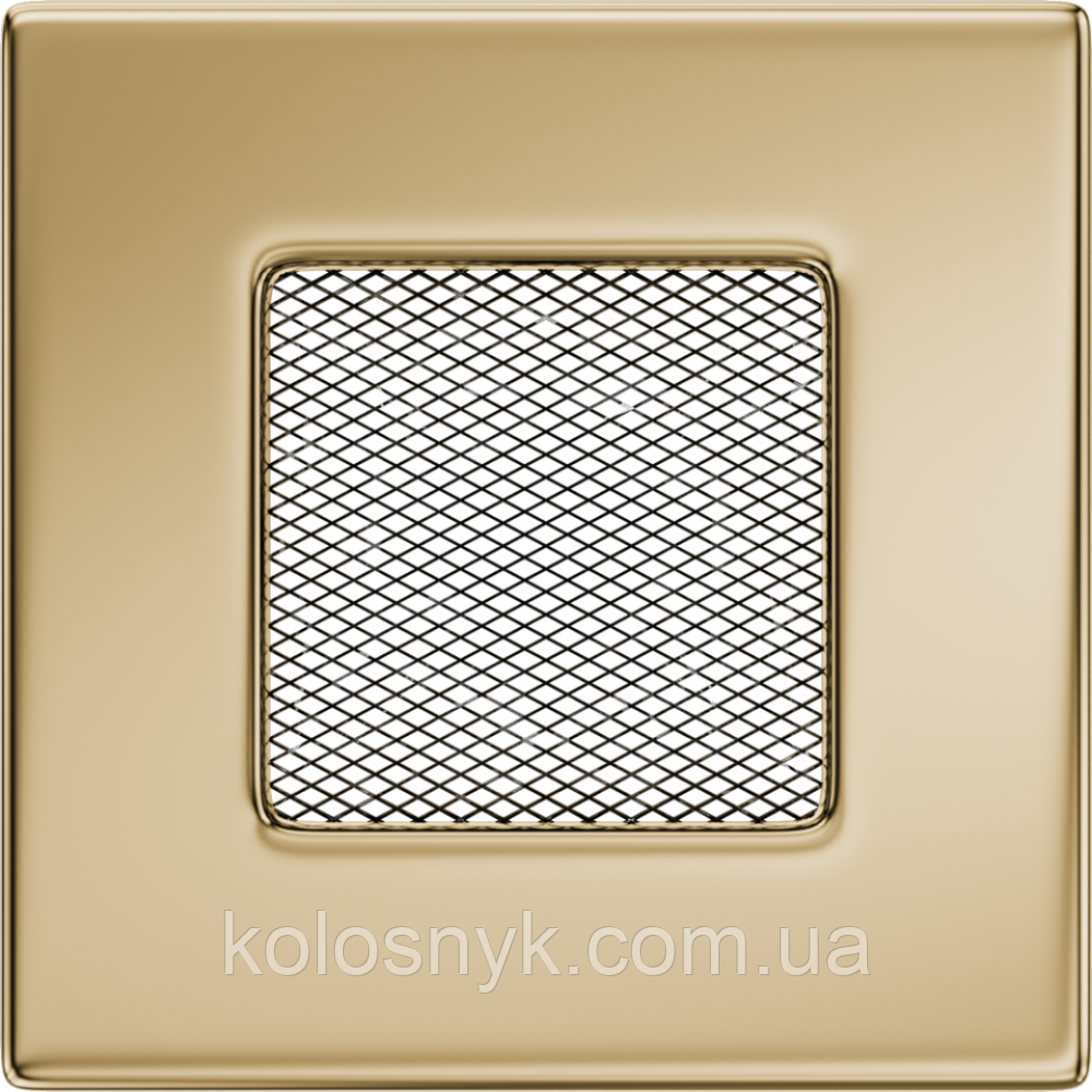Камінна решітка Решітка позолочена 11x11 Kratki