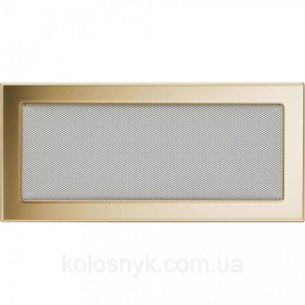 Камінна решітка Решітка позолочена 17x37 Kratki