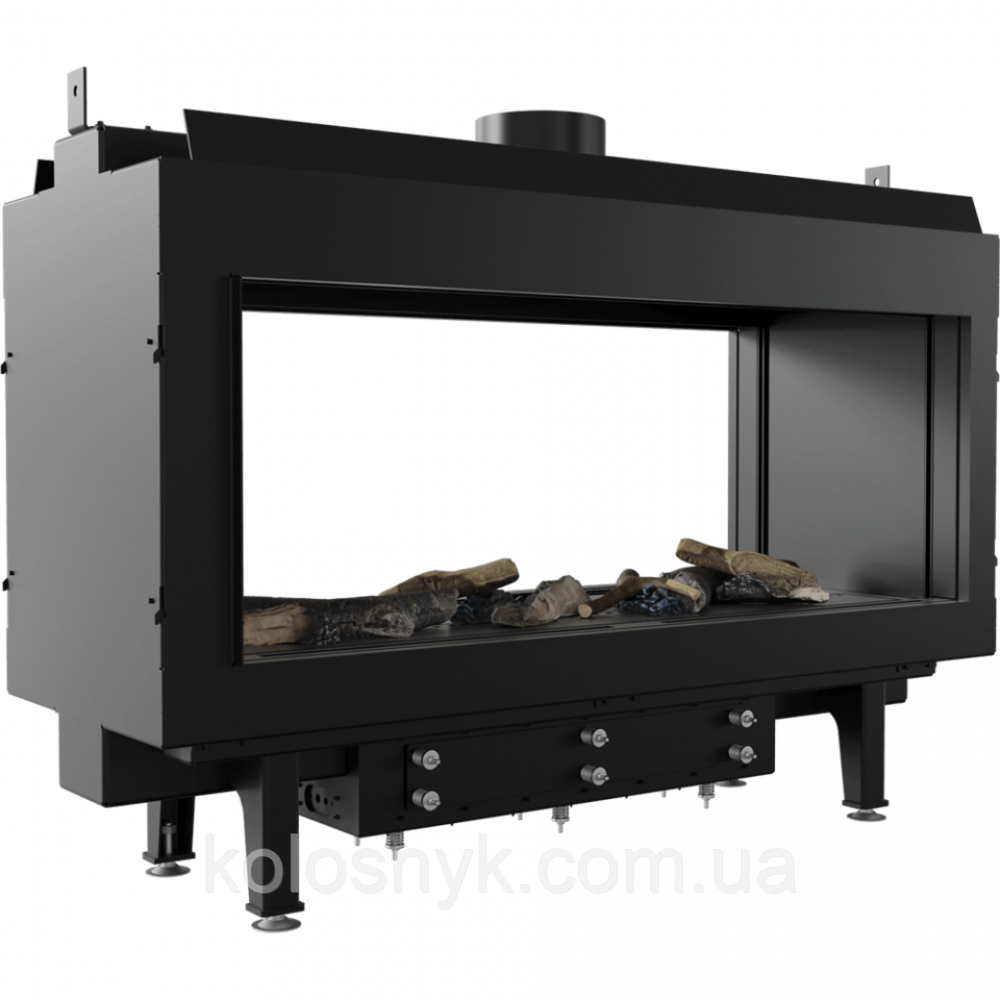 Камінна топка Kratki LEO тунель 100 NG (9,0 кВт)