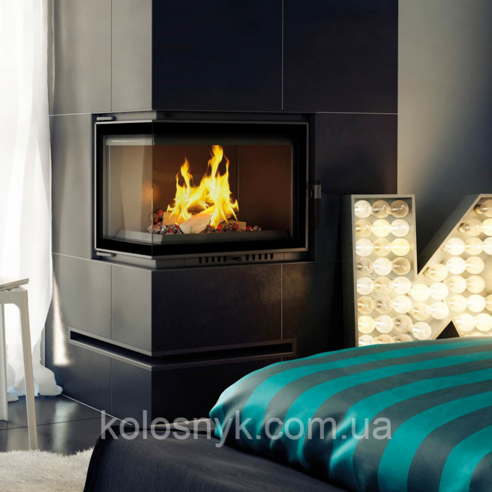 Камінна топка Kratki MAJA 12 ліва BS DECO (12,0 кВт)