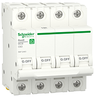 Автоматичний вимикач R9F12463 4P 63A C Resi9 Schneider Electric