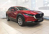 Захисна накладка на задній бампер для Mazda CX-30 2019+ /чорна нерж.сталь/, фото 8