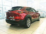Захисна накладка на задній бампер для Mazda CX-30 2019+ /чорна нерж.сталь/, фото 6