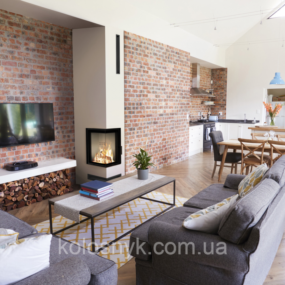 Камінна топка Kratki MBN 680 ліва BS (10,0 кВт)