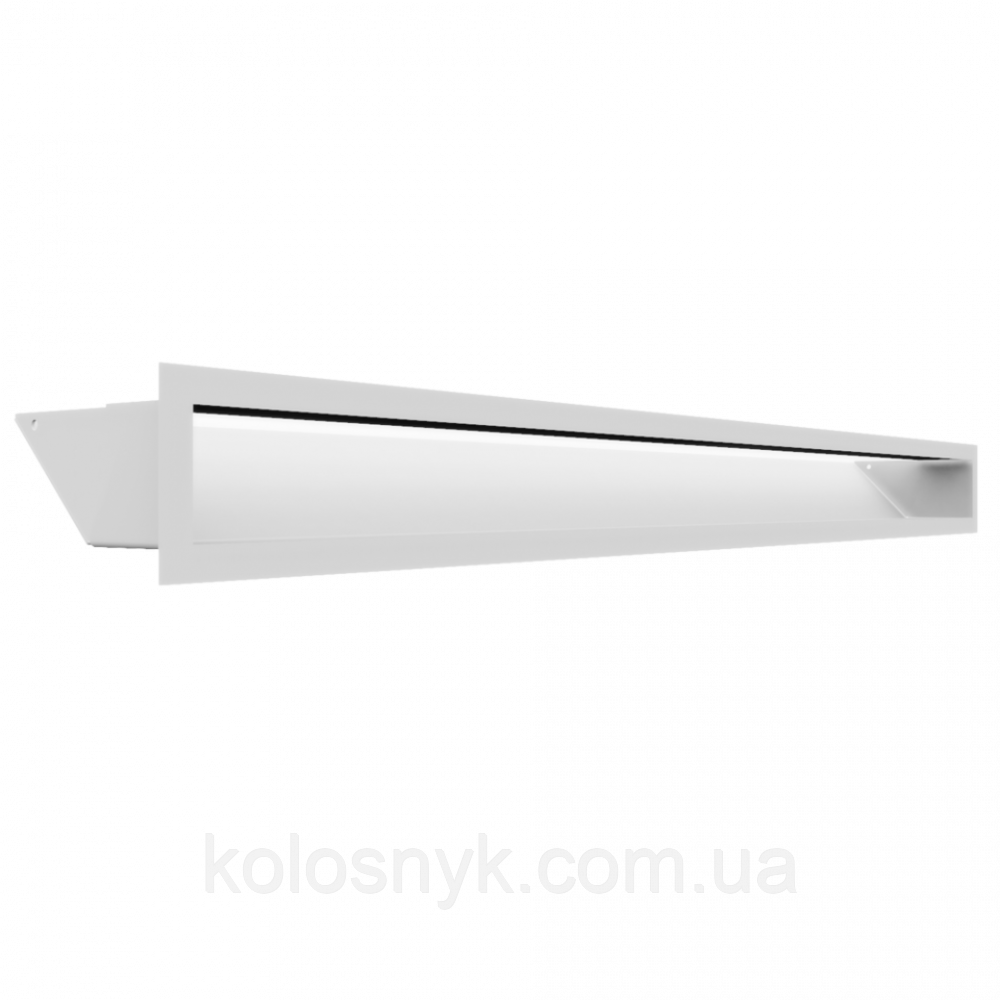 Камінна решітка Решітка LUFT біла 9x100 Kratki