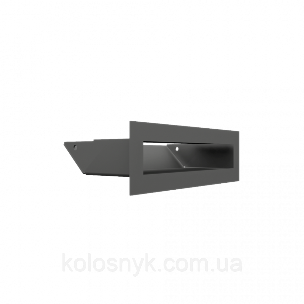 Камінна решітка Решітка LUFT графітова 6x20 Kratki