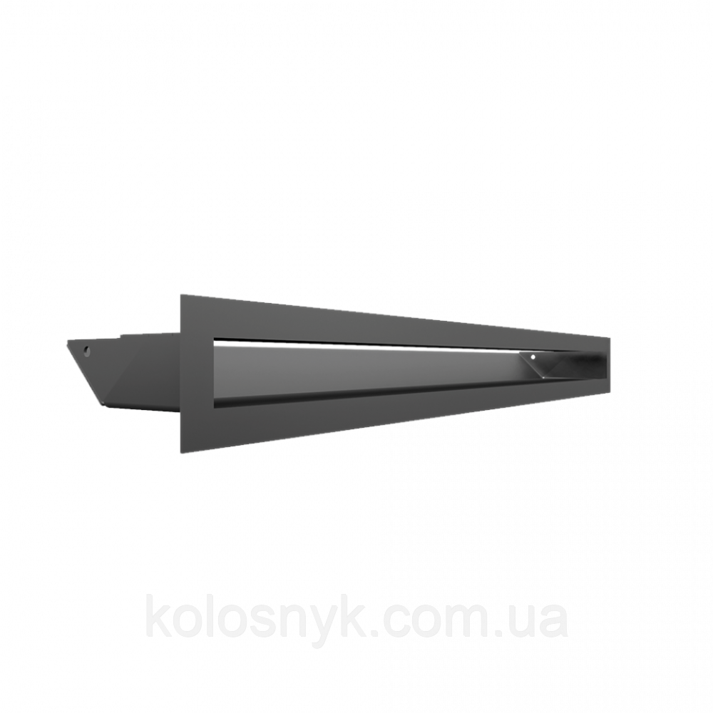 Камінна решітка Решітка LUFT графітова 6x60 Kratki