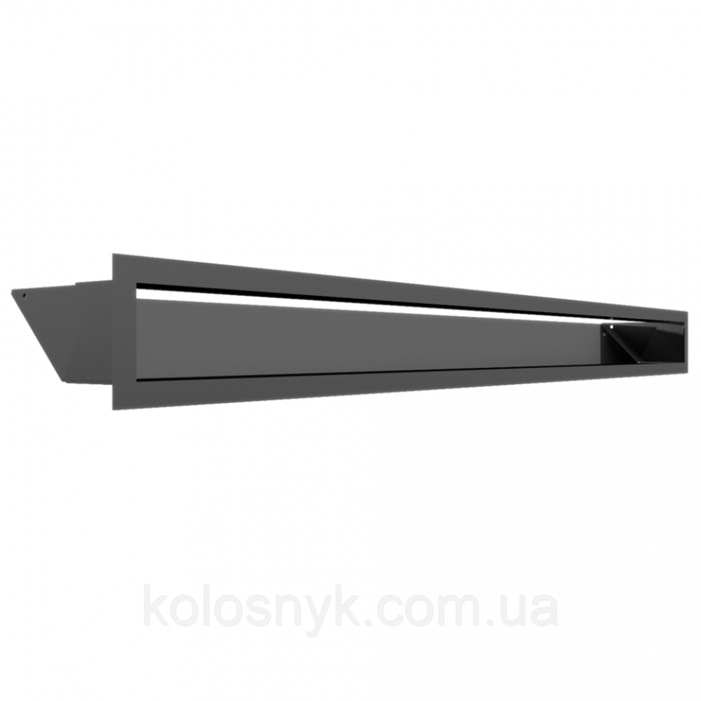Камінна решітка Решітка LUFT графітова 9x100 Kratki