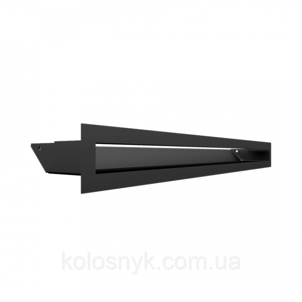 Камінна решітка Решітка LUFT SF чорна 6x60 Kratki