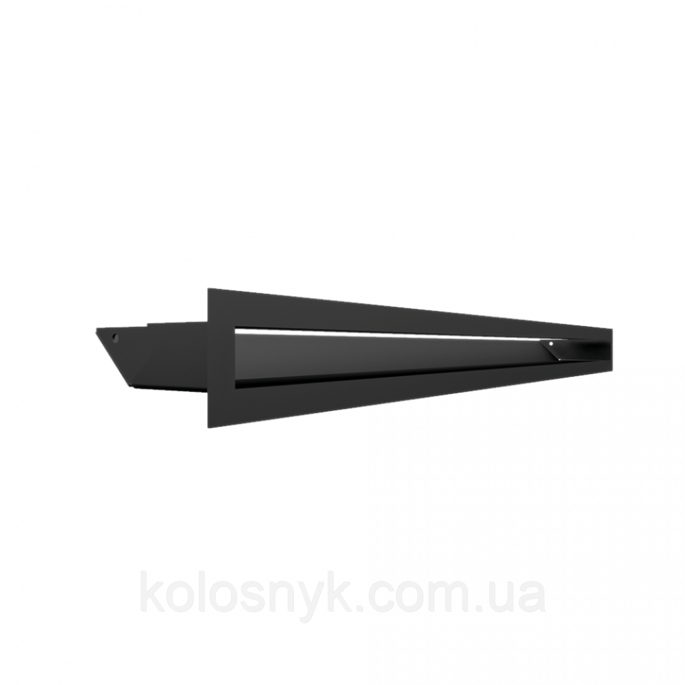Камінна решітка Решітка LUFT SF чорна 6x80 Kratki