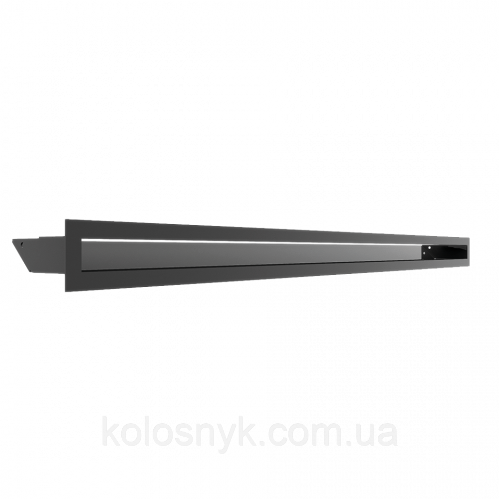 Камінна решітка Решітка LUFT графітова 6x100 Kratki