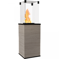 Газовий обігрівач Kratki PATIO керамограніт NATURALI OSSIDIANA VENA GRIGIA - ручне управління (8,2 кВт)