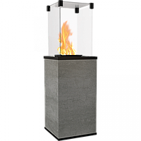 Газовий обігрівач Kratki PATIO керамограніт NATURALI PIETRA DI SAVOIA GRIGIA - ручне управління (8,2 кВт)