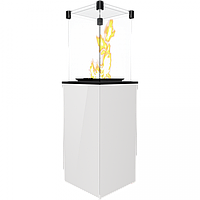 Газовий обігрівач Kratki PATIO скло/білий ( кВт)