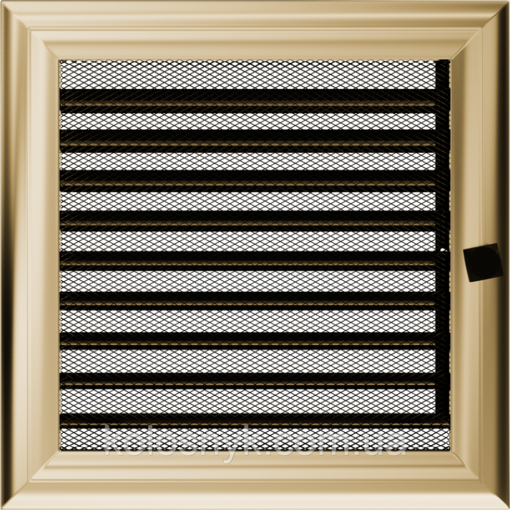 Камінна решітка Решітка Oskar з жалюзями 22x22 Kratki