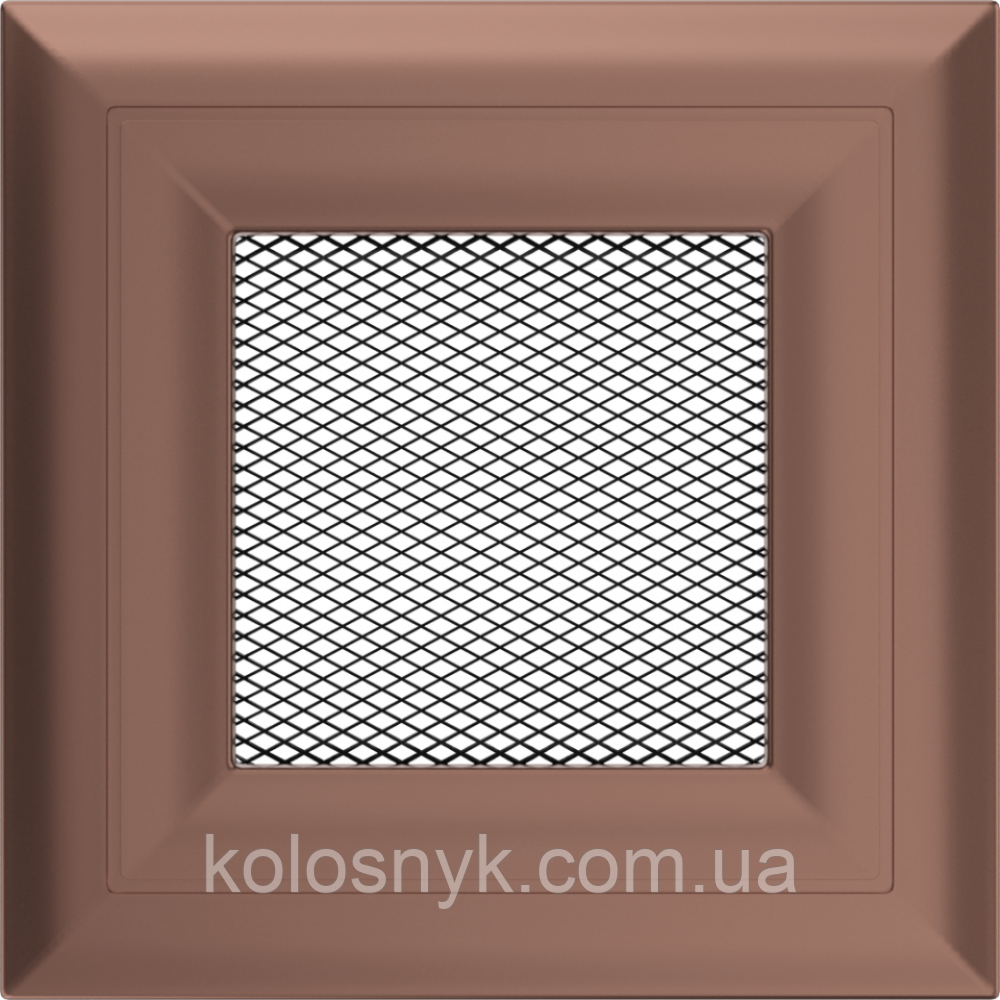 Камінна решітка Решітка Oskar мідна 11x11 Kratki