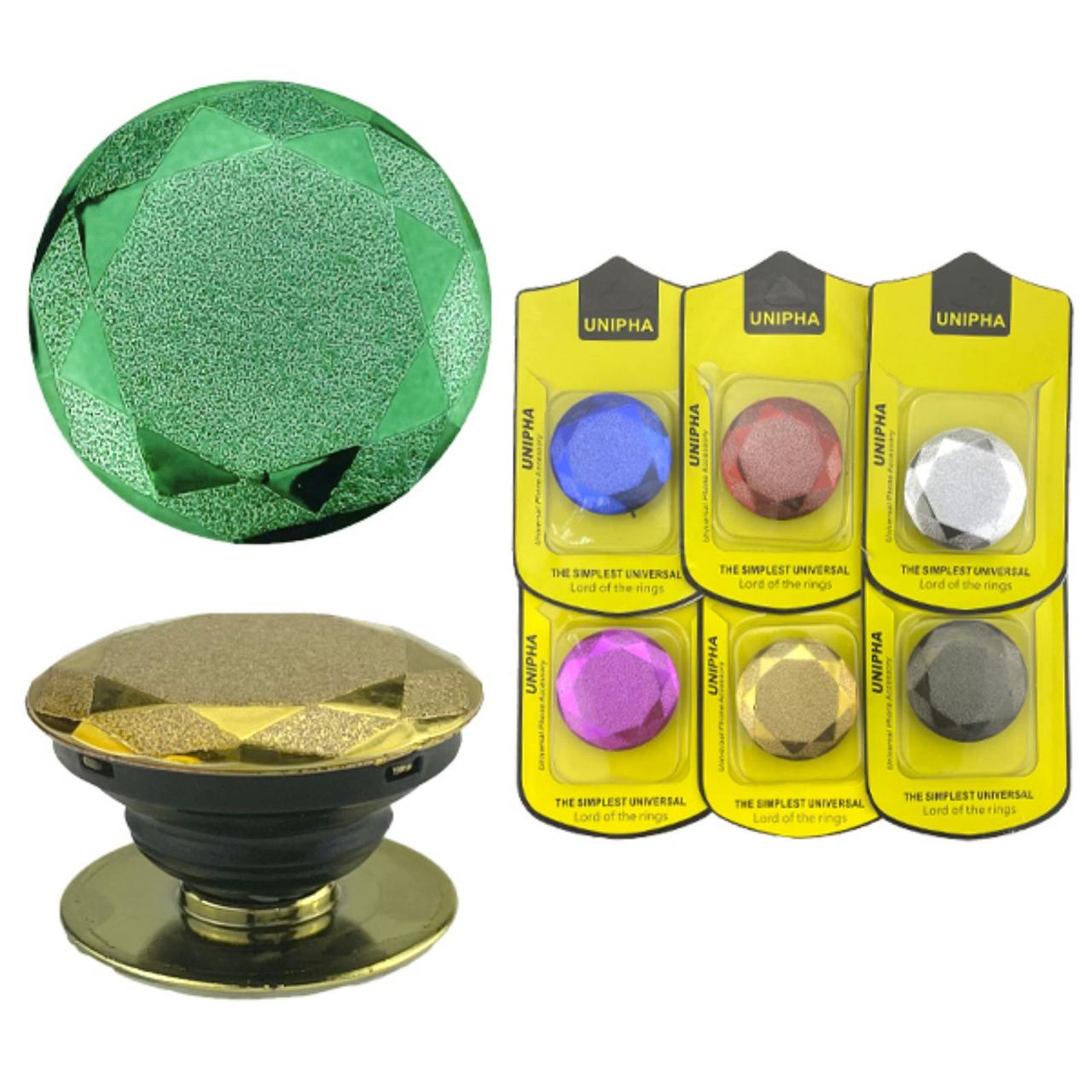 Попсокет на телефон з камінням, фото 1