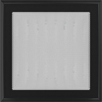 Камінна решітка Решітка Oskar чорна 22x22 Kratki