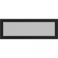 Камінна решітка Решітка Oskar чорна 17x49 Kratki