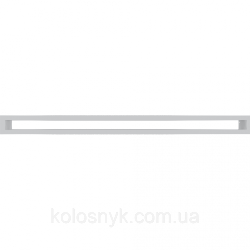 Камінна решітка Решітка TUNEL біла 6x80 Kratki