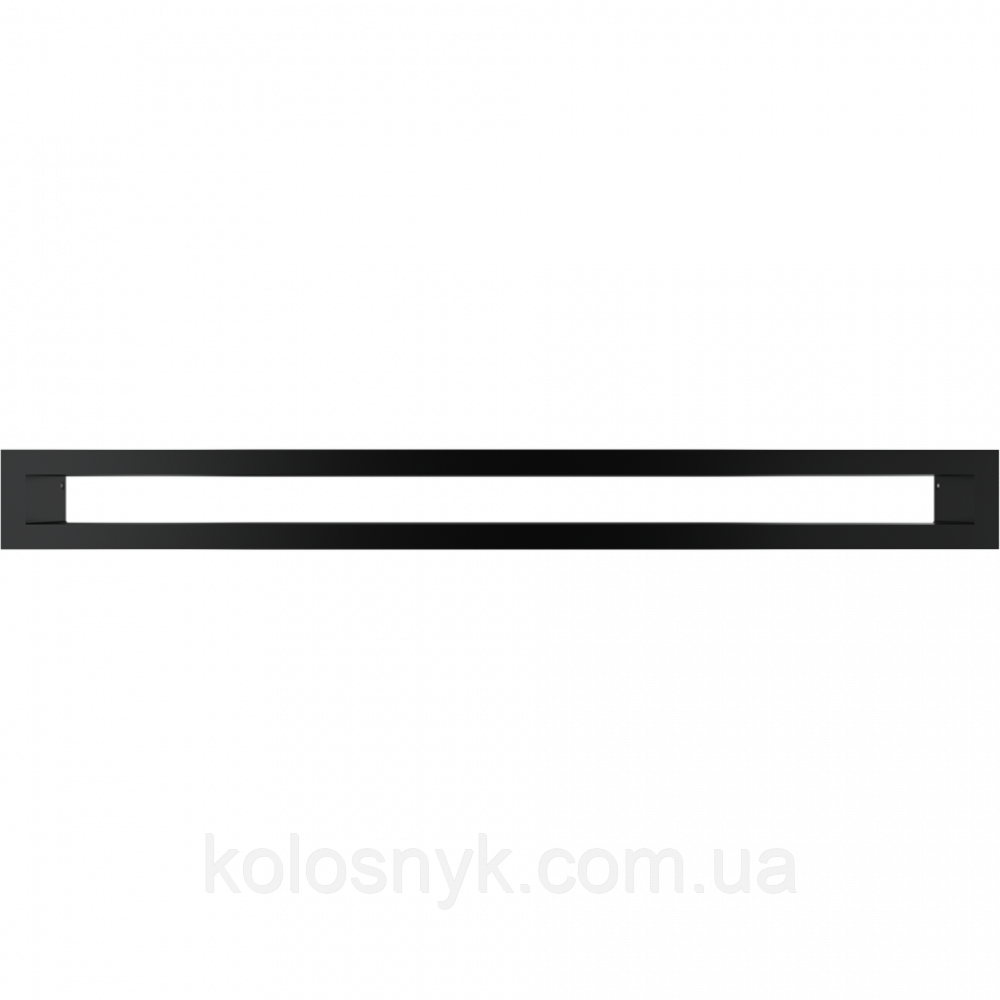 Камінна решітка Решітка TUNEL чорна 6x60 Kratki