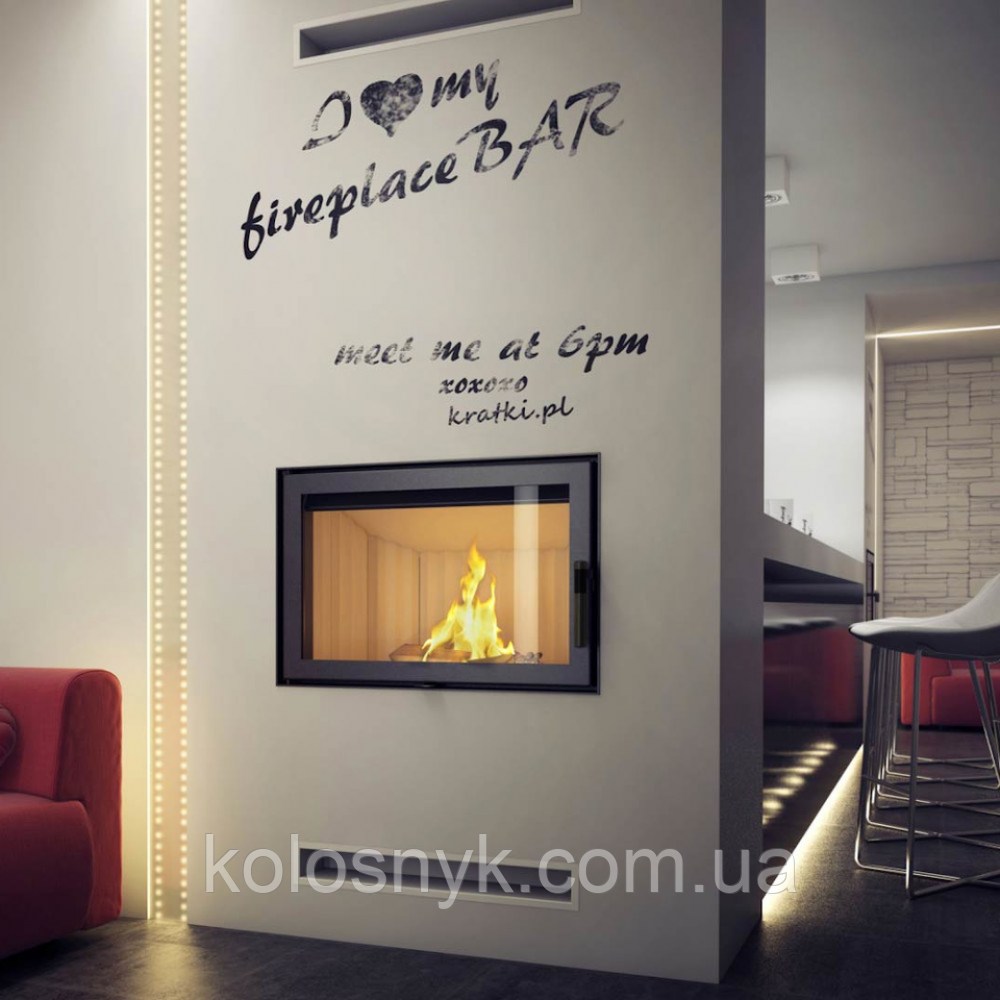 Камінна топка Kratki ZIBI 12 (11,0 кВт)