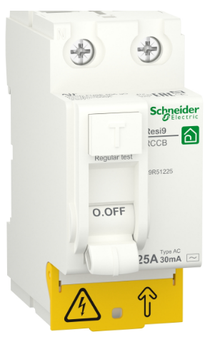 Вимикач диференціального струму (УЗО) 25А 2P 30мА AC Resi9 Schneider Electric