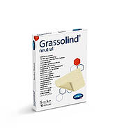 Повязка Grassolind neutral 5см х 5см 1шт атравматическая мазевая (4993509/4993109)