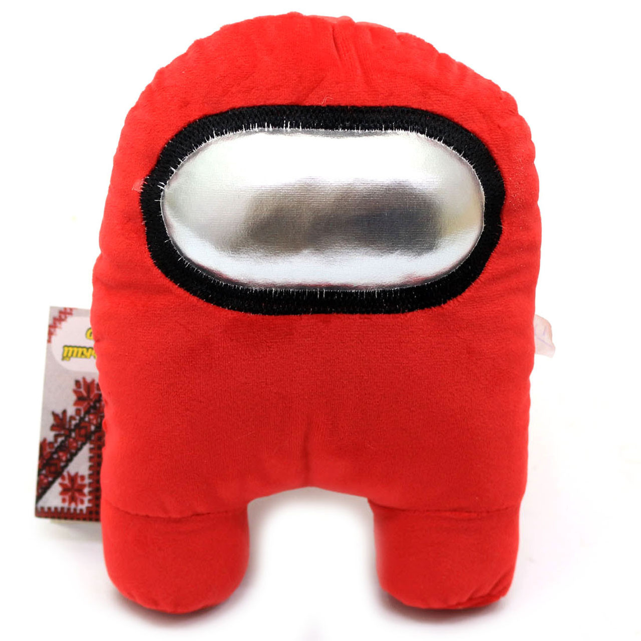 М'яка іграшка «Космонавт Among Us» Амонг Ас, червоний, 15х12х23 см (00006-03), фото 1