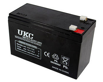 Акумулятор BATTERY 12 V 7 A UKC ART 1884 (10 шт./ясть)