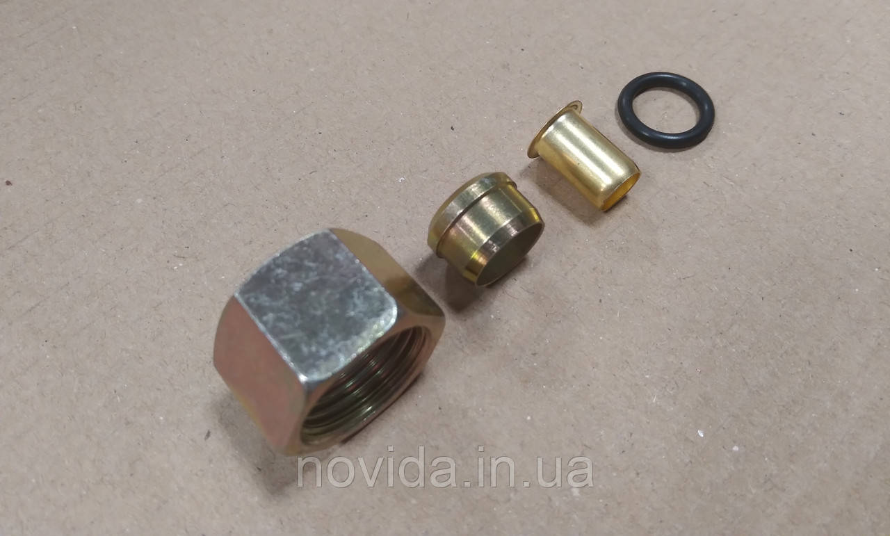 Ремкомплект трубки ПВХ (Dвнут.=10мм, М16х1,5) DK 1016